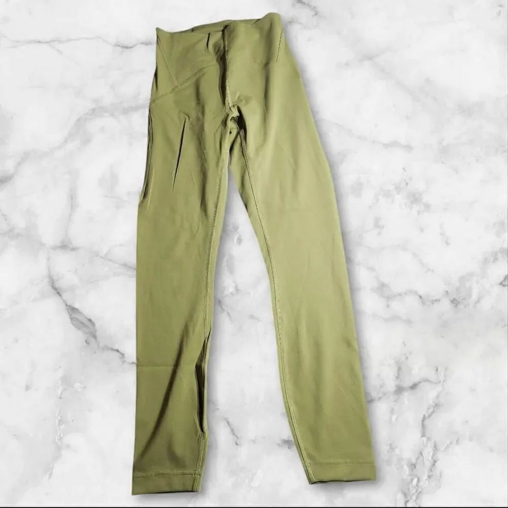 Lululemon Size 4 Instill Pants Bronze Green